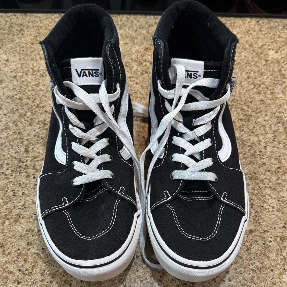 Vans Classic Black and White High-Tops